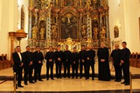 Bogoslovski oktet u varaždinskoj katedrali održao koncert "Veseli se, o Marija"